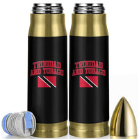 Trinidad And Tobago Athletic Throwback Design Bullet Tumbler Vintage Trinidadian Flag