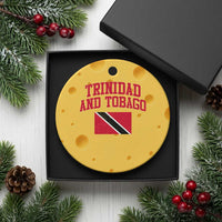 Trinidad And Tobago Athletic Throwback Design Ceramic Ornament Vintage Trinidadian Flag