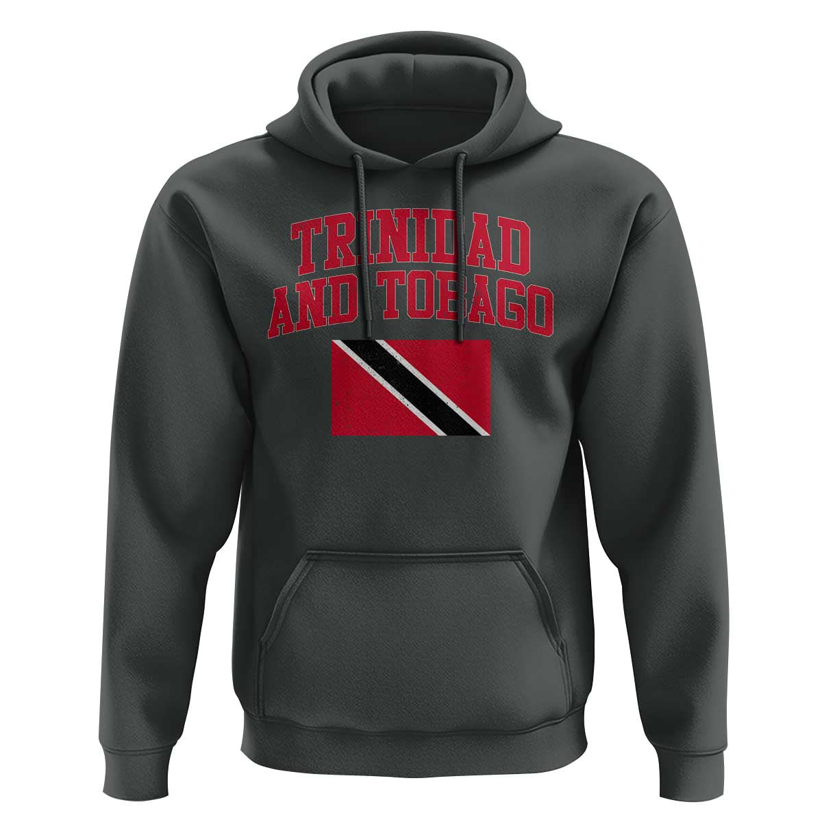 Trinidad And Tobago Athletic Throwback Design Hoodie Vintage Trinidadian Flag