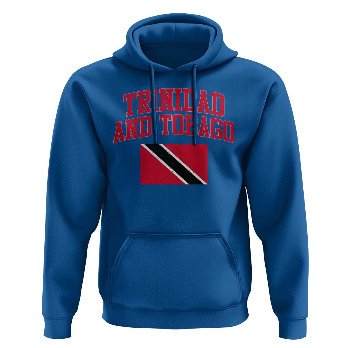 Trinidad And Tobago Athletic Throwback Design Hoodie Vintage Trinidadian Flag