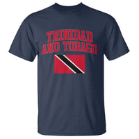 Trinidad And Tobago Athletic Throwback Design T Shirt Vintage Trinidadian Flag