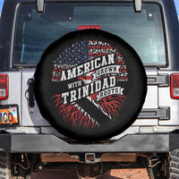 American Grown WIth Trinidad Roots Spare Tire Cover Proud Trinidadian and Tobagonian Americans