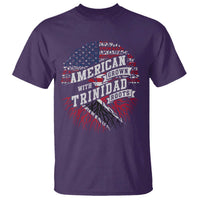American Grown WIth Trinidad Roots T Shirt Proud Trinidadian and Tobagonian Americans