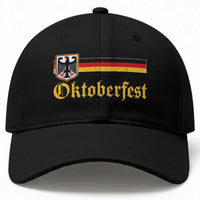 Oktoberfest German Bundesadler Coat of Arms Baseball Cap Bavarian Drinking Festival