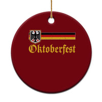 Oktoberfest German Bundesadler Coat of Arms Ceramic Ornament Bavarian Drinking Festival