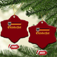 Oktoberfest German Bundesadler Coat of Arms Ceramic Ornament Bavarian Drinking Festival