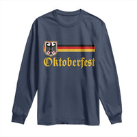 Oktoberfest German Bundesadler Coat of Arms Long Sleeve Shirt Bavarian Drinking Festival