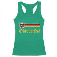 Oktoberfest German Bundesadler Coat of Arms Racerback Tank Top Bavarian Drinking Festival