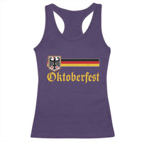 Oktoberfest German Bundesadler Coat of Arms Racerback Tank Top Bavarian Drinking Festival