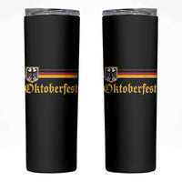 Oktoberfest German Bundesadler Coat of Arms Skinny Tumbler Bavarian Drinking Festival