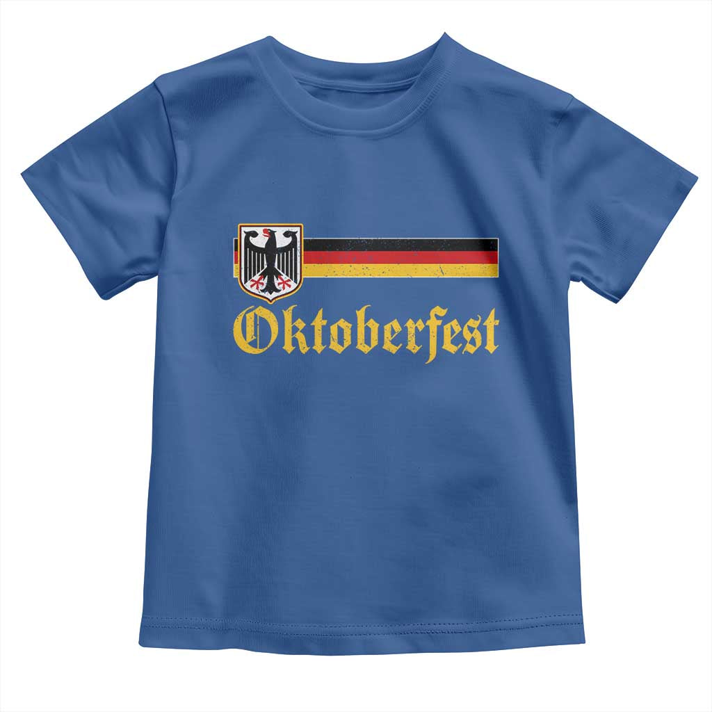 Oktoberfest German Bundesadler Coat of Arms Toddler T Shirt Bavarian Drinking Festival