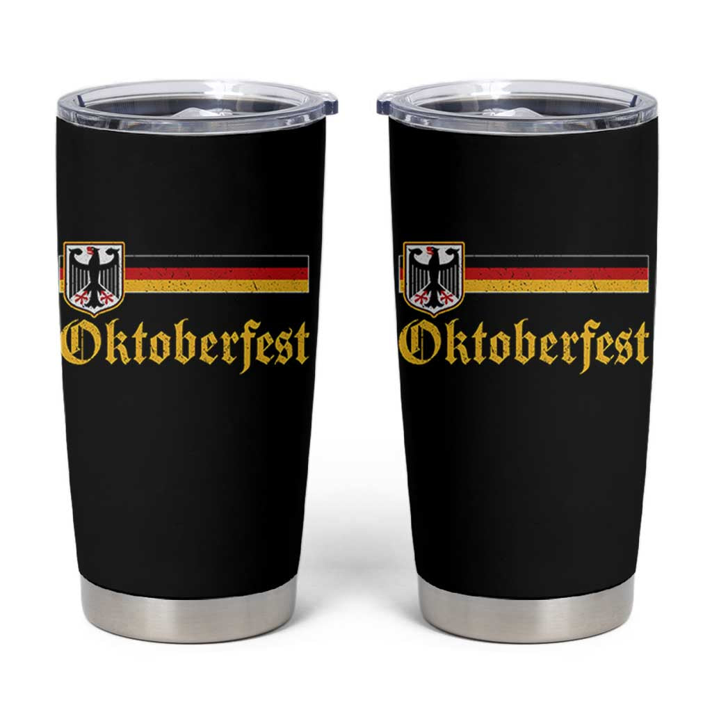 Oktoberfest German Bundesadler Coat of Arms Tumbler Cup Bavarian Drinking Festival