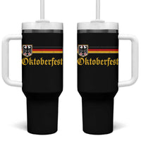 Oktoberfest German Bundesadler Coat of Arms Tumbler With Handle Bavarian Drinking Festival