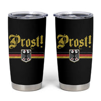 Prost Oktoberfest Beer Drinking Tumbler Cup German Flag Bundesadler Coat of Arms