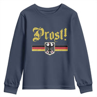 Prost Oktoberfest Beer Drinking Youth Sweatshirt German Flag Bundesadler Coat of Arms