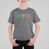 Hose Bee Lion Icons Funny Meme Retro T Shirt For Kid