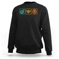 Hose Bee Lion Icons Funny Meme Retro Sweatshirt
