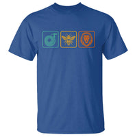 Hose Bee Lion Icons Funny Meme Retro T Shirt
