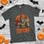 Funny Halloween Bigfoot T Shirt Bruh Spooky Mummy Sasquatch Jack O Lantern - Wonder Print Shop