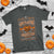 Halloween Jack O Lantern T Shirt Scary Skull Pumpkin Face - Wonder Print Shop
