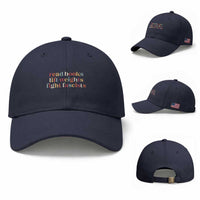 Read Books Lift Weights Fight Fascists Baseball Cap