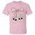Day Of The Dead T Shirt Sugar Skull Pink Bow Coquette Aesthetic - Wonder Print Shop