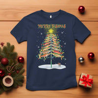 Funny Christmas Fishing T Shirt Merry Fishmas Fish Xmas Tree Star - Wonder Print Shop