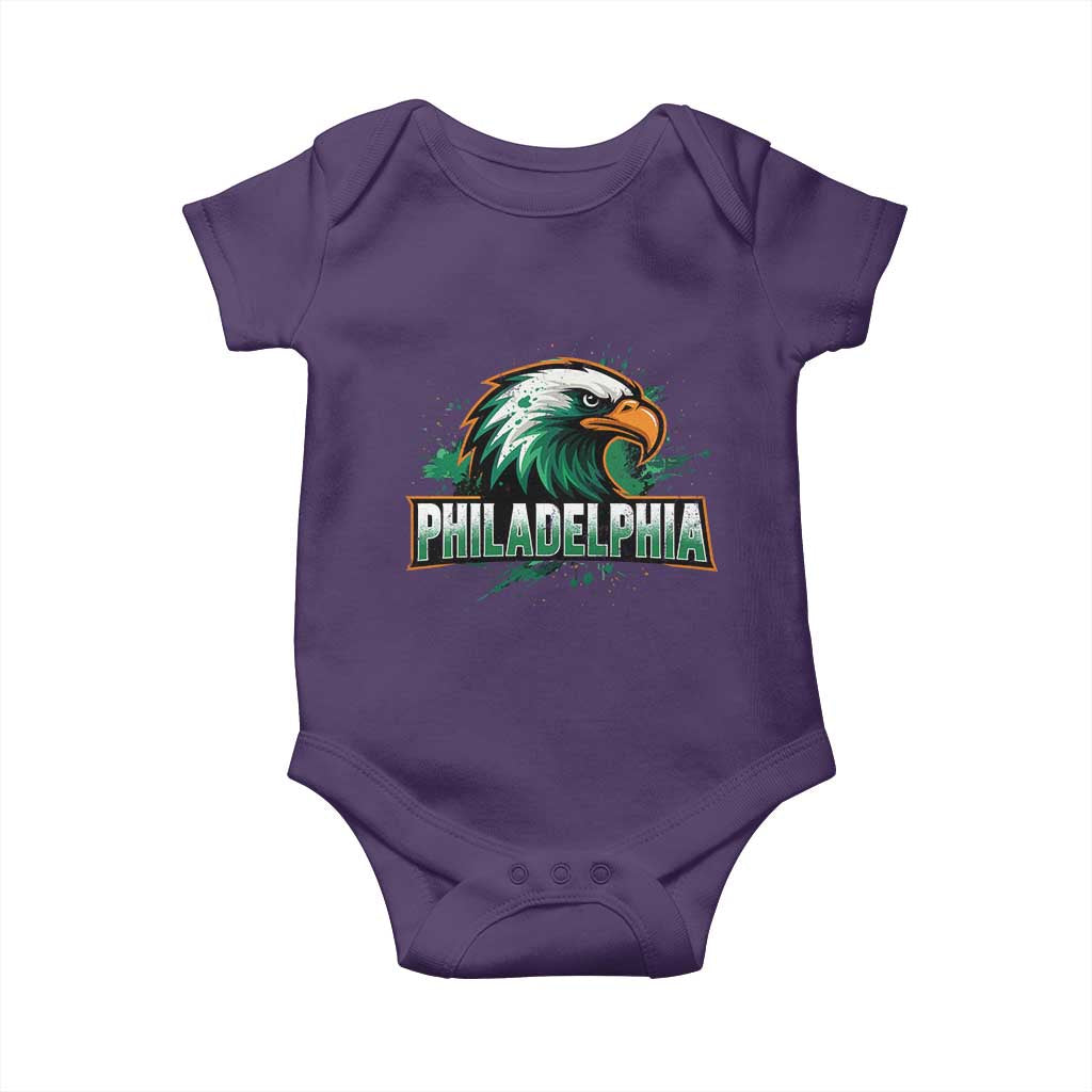 Philadelphia Fan Baby Onesie Eagles Sport Philly Fan - Wonder Print Shop