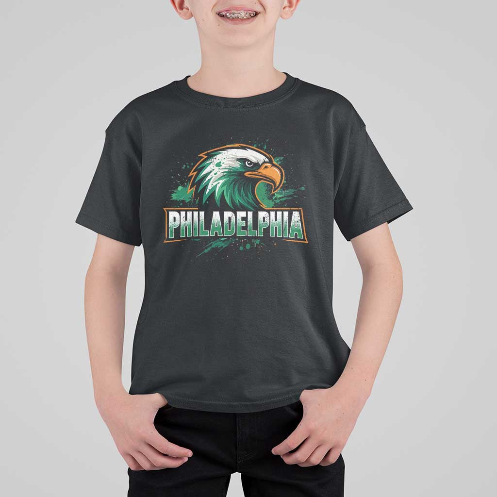Philadelphia Fan T Shirt For Kid Eagles Sport Philly Fan - Wonder Print Shop