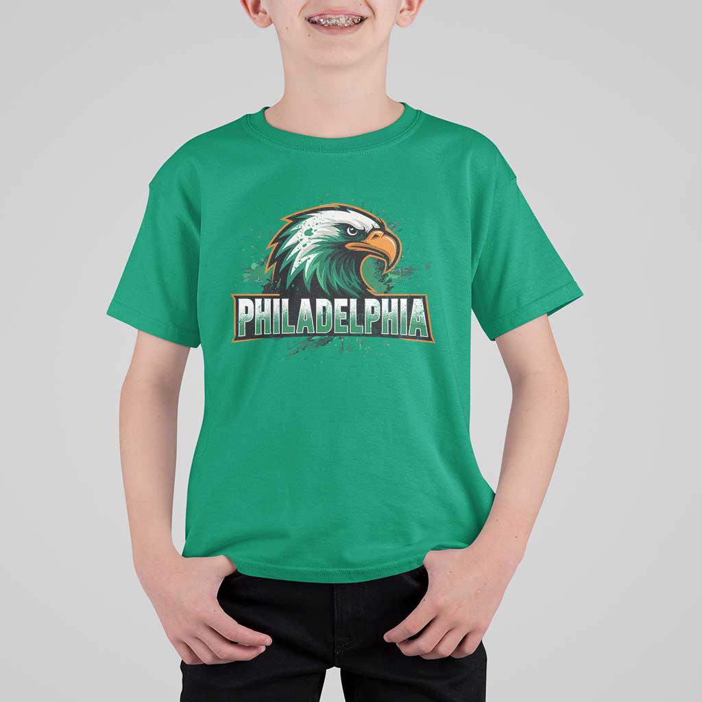 Philadelphia Fan T Shirt For Kid Eagles Sport Philly Fan - Wonder Print Shop