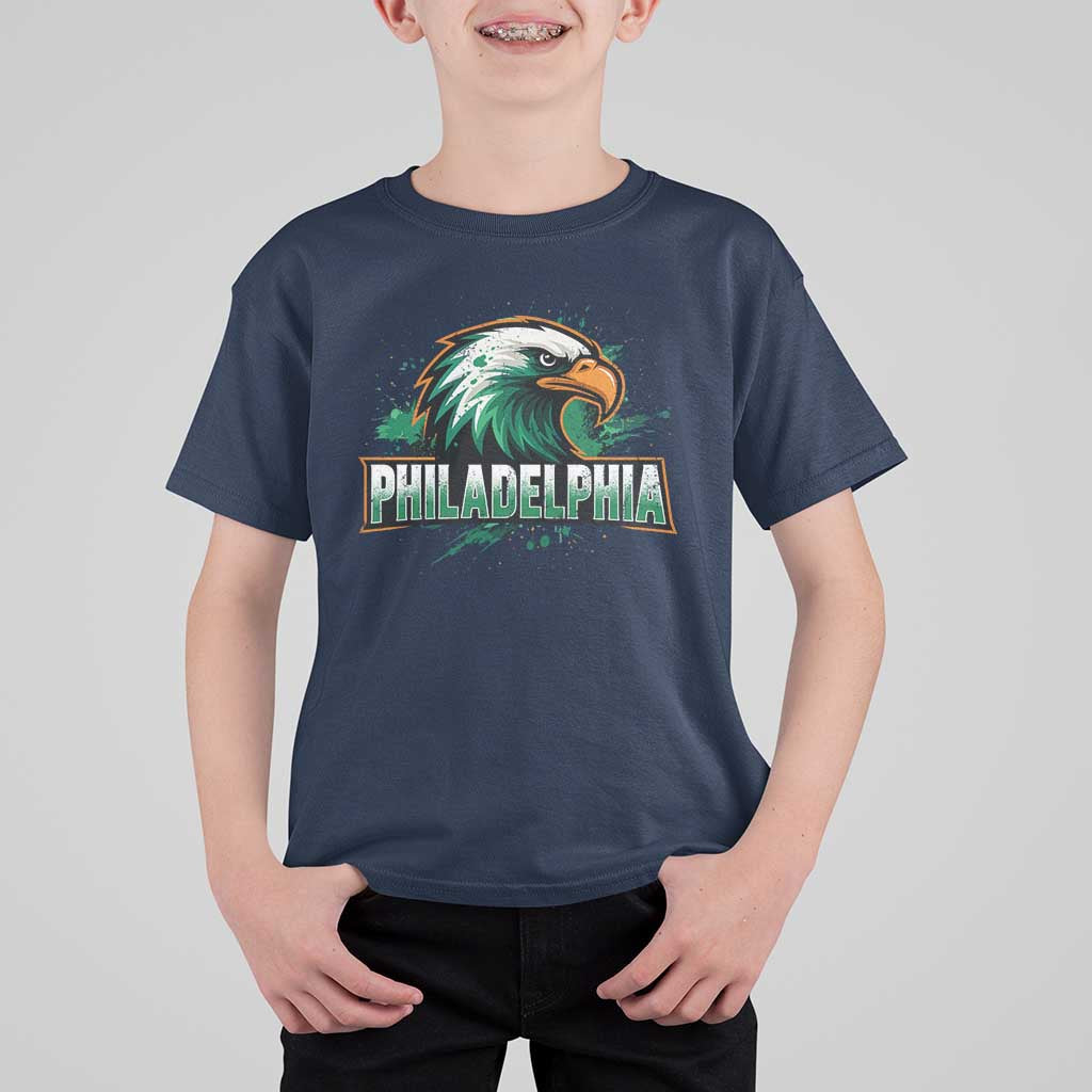 Philadelphia Fan T Shirt For Kid Eagles Sport Philly Fan - Wonder Print Shop