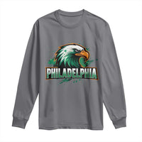 Philadelphia Fan Long Sleeve Shirt Eagles Sport Philly Fan - Wonder Print Shop
