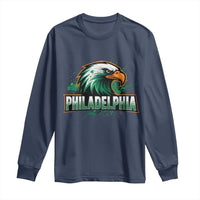 Philadelphia Fan Long Sleeve Shirt Eagles Sport Philly Fan - Wonder Print Shop