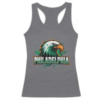 Philadelphia Fan Racerback Tank Top Eagles Sport Philly Fan - Wonder Print Shop