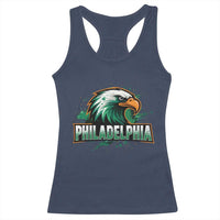 Philadelphia Fan Racerback Tank Top Eagles Sport Philly Fan - Wonder Print Shop