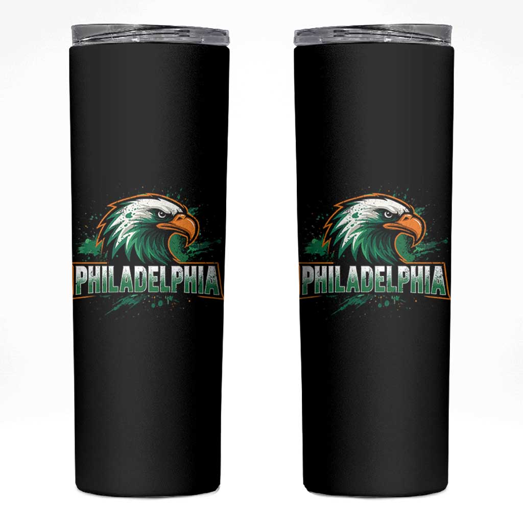 Philadelphia Fan Skinny Tumbler Eagles Sport Philly Fan - Wonder Print Shop