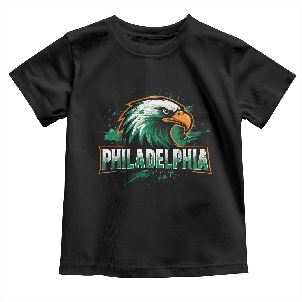 Philadelphia Fan Toddler T Shirt Eagles Sport Philly Fan - Wonder Print Shop