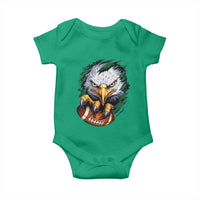 Philadelphia Fan Baby Onesie Green Eagles Sport Game Day - Wonder Print Shop