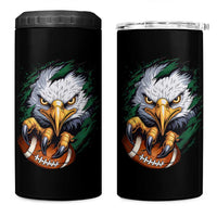 Philadelphia Fan 4 in 1 Can Cooler Tumbler Green Eagles Sport Game Day - Wonder Print Shop
