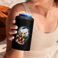 Philadelphia Fan 4 in 1 Can Cooler Tumbler Green Eagles Sport Game Day - Wonder Print Shop