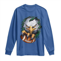 Philadelphia Fan Long Sleeve Shirt Green Eagles Sport Game Day - Wonder Print Shop