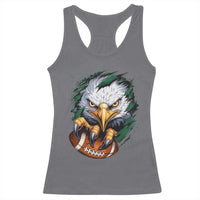 Philadelphia Fan Racerback Tank Top Green Eagles Sport Game Day - Wonder Print Shop