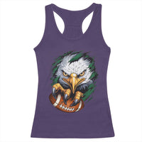 Philadelphia Fan Racerback Tank Top Green Eagles Sport Game Day - Wonder Print Shop