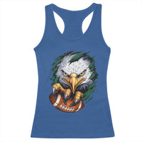 Philadelphia Fan Racerback Tank Top Green Eagles Sport Game Day - Wonder Print Shop