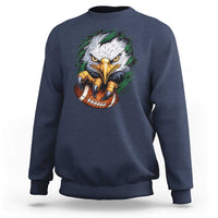 Philadelphia Fan Sweatshirt Green Eagles Sport Game Day - Wonder Print Shop