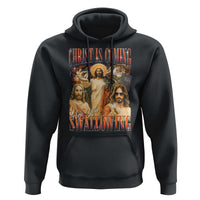 Christ Is Coming Are You Swallowing Hoodie Funny Offensive Jesus Christian - Wonder Print Shop