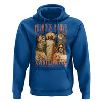Christ Is Coming Are You Swallowing Hoodie Funny Offensive Jesus Christian - Wonder Print Shop