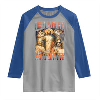 Christ Is Coming Are You Swallowing Raglan Shirt Funny Offensive Jesus Christian - Wonder Print Shop
