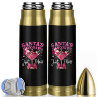 Funny Christmas Santas Favorite Hot Mess Bullet Tumbler Xmas Drinking Party - Wonder Print Shop