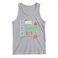 Funny 67 Christmas Tank Top Nice Naughty 67 Xmas Checklist - Wonder Print Shop